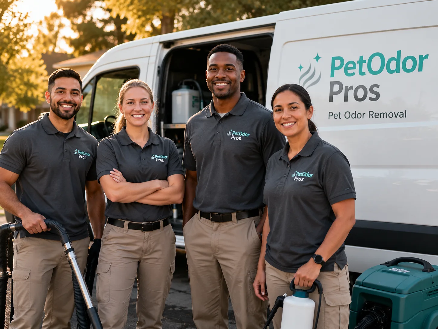 Pet Odor Removal team serving Falkner, MS